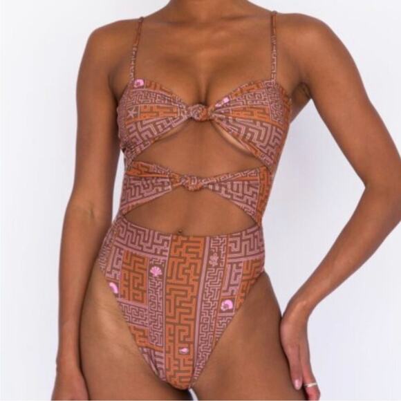 Skatie Other - NEW Skatie Lisa One Piece Swimsuit in Bonita Print Size Small
